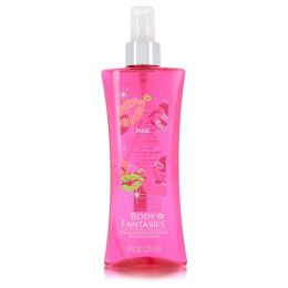 Body Fantasies Signature Pink Vanilla Kiss Fantasy Body Spray 8 Oz For Women