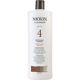 Nioxin By Nioxin System 4 Cleanser For Fine Chemically Enhanced Noticeably Thinning Hair Color Safe 33.8 Oz (packaging May Vary) For Anyone