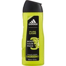 Adidas Pure Game By Adidas Body, Hair & Face Shower Gel 13.5 Oz For Men