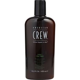 American Crew By American Crew 3 In 1 Tea Tree (shampoo, Conditioner, Body Wash) 15.2 Oz For Men