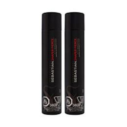 Sebastian By Sebastian Shaper Fierce Ultra Firm Finishing Hair Spray Duo 10.6 Oz X 2 For Anyone