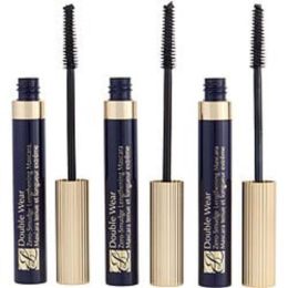 Estee Lauder By Estee Lauder Double Wear Zero Smudge Lengthening Mascara Trio - # 01 Black 3x--6ml/0.24oz For Women