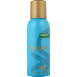 Colors De Benetton Blue By Benetton Deodorant Spray 5 Oz For Women