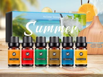 16 Theme Atmosphere Flameless Essential Oil Sets (Option: Summer suit)