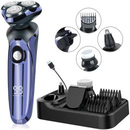 Multifunctional Electric Shaver Haircut Suit (Option: Gradient Purple Color-FK860 USB)