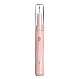 Oral Cleaning Ultrasonic Tooth Cleaner (Option: Pink-Visible)