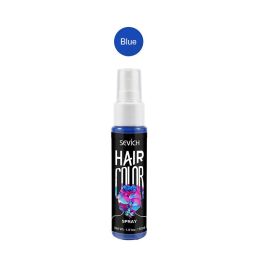 Disposable hair dye spray quick temporary dye (Color: Blue)