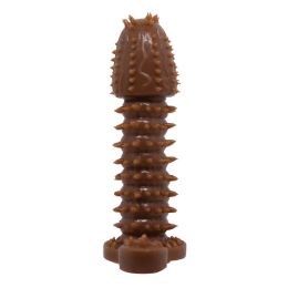 Big Spike And Bulge Particle Toy (Color: Brown)