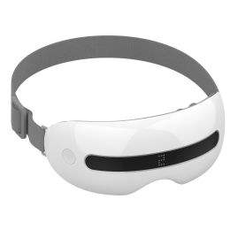 Visual Electric Eye Massager Hot Compress Vibration (Option: White-USB)